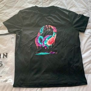 SHEIN Melted Earphone Tee